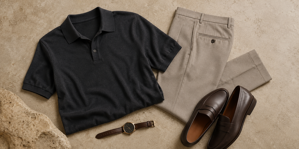 Polo Yaka Tişört ile Yaz Gardırobunda Şehirli ve Ölçülü Stil