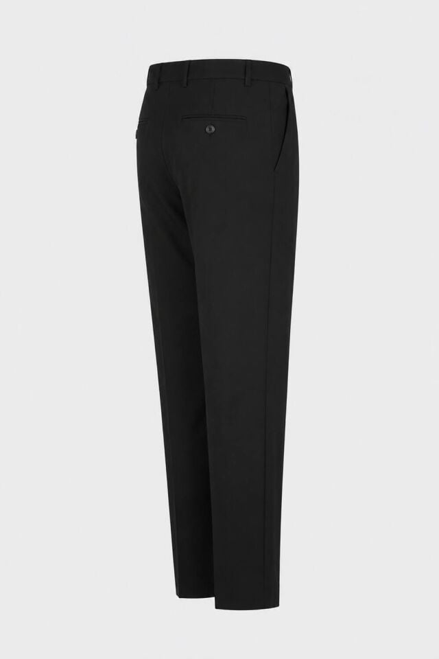 Wodelli Siyah Erkek Pantolon Regular Fit – Rahat Kalıp, Premium Kumaş