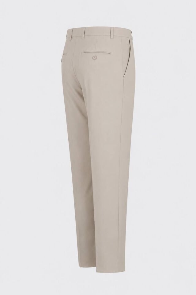 Wodelli Bej Erkek Pantolon Regular Fit – Rahat Kalıp, Premium Kumaş