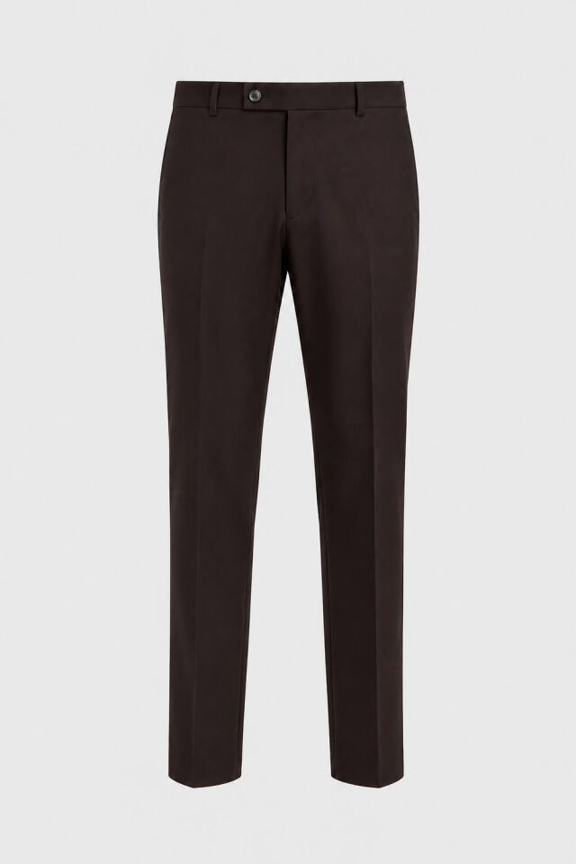 Wodelli Acı Kahve Erkek Pantolon Regular Fit – Rahat Kalıp, Premium Kumaş